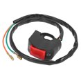 thumbnail image 4 of Unique Bargains Black 7/8' 22mm Motorcycle Handlebar Toggle Switch Headlight Switch with On Off Push Button, 4 of 7
