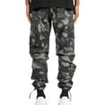 thumbnail image 6 of Mens Work Pants Woven Fabric With Multiple Pockets Solid Color Casual Pants Work Pants Regular Straight Pant Camouflage S, 6 of 8