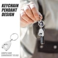 thumbnail image 3 of unbranded 2Ud Llavero Decorativo Con Token Para Carrito De En Acero Inoxidable, 3 of 8