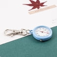 thumbnail image 3 of AQGT Pocket Watch Waterproof Quartz Movement Ultra-quiet Large Screen with Lobster Clip Record Time Ultra-Light Battery-operated Unisex Keychain Watch Birthday Gift for Office, 3 of 8