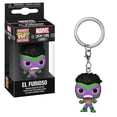 thumbnail image 1 of Pop! Pocket Keychain Marvel Lucha Libre Vinyl Bobble-Head El Furioso (Hulk) Luchadores, 1 of 1