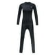 thumbnail image 1 of Conjunto de ropa interior térmica para hombre y mujer, con forro polar en la parte e inferior, cálidos y largos trajes deportivos de invierno XXXL Macarena Ropa interior térmica de esquí de invierno, 1 of 8