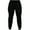 Black, variant on Woshilaocai Mens Grey/Black/Navy Fleece Joggers Pants Trousers Jogging Bottoms
