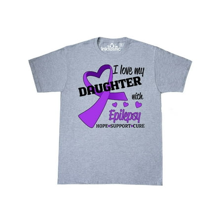 I Love my Daughter with Epilepsy Hope, Support, Cure T-Shirt