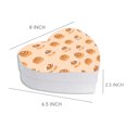thumbnail image 5 of Koyal Wholesale Valentine's Day Heart Shaped Gift Box with Lid, Cinnamon Rolls, Reusable Heart Box, 8"x6", 1-Pack, 5 of 5