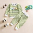 thumbnail image 2 of HCNTES Baby Girl Clothes Winter Toddler Girl Clothes Winter Outfits 2Pcs Clothes Set 3D Flower Fall Winter Outfits Long Sleeve Sweatshirt Pullover Cute Pants Set, 2 of 9