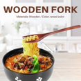 thumbnail image 3 of Wooden Forks, 5 Pieces Eco-Friendly Japanese Wood Salad Dinner Fork Tableware Dinnerware for Kids Ad, 3 of 5
