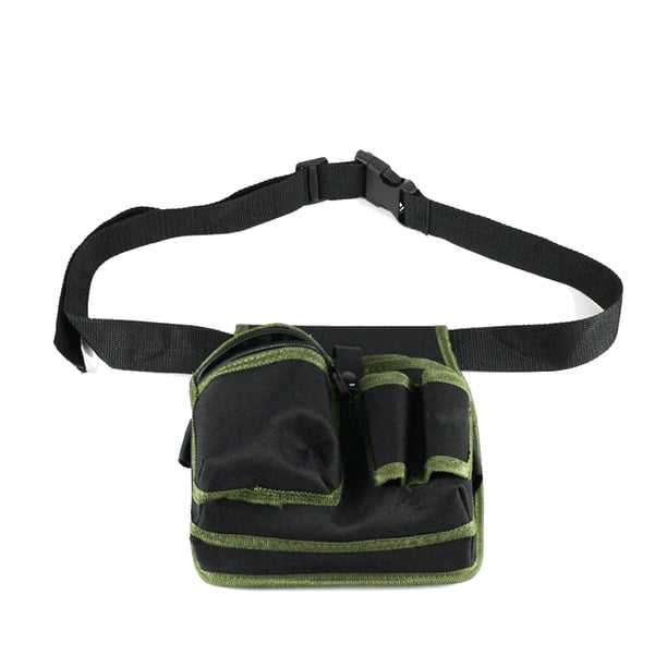 1 bolsa para cinturón de herramientas, borde verde. MFZFUKR CPB-US-DYP44-4