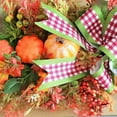 thumbnail image 6 of Fall Swag Artificial Front Door Wreath Hanging Pumpkin Maple Leaves Garland for Home Indoor Outdoor Window Wall Wedding Party Decoration, 6 of 8