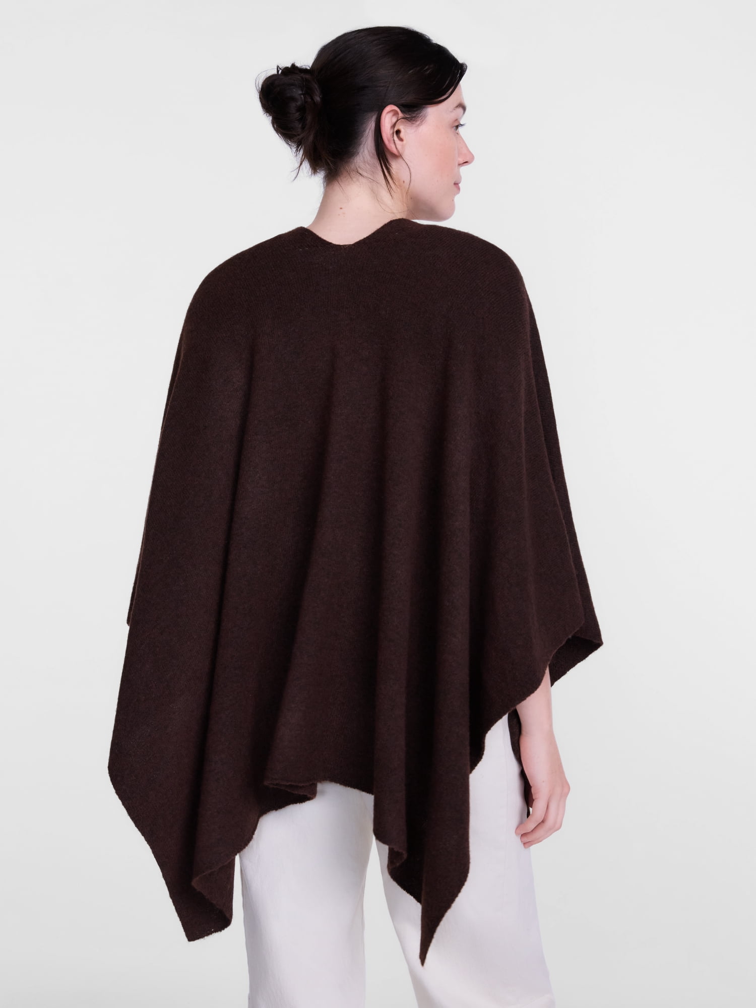 Scenario Women's Button Front Ruana, Mid-weight, Sizes S-XL