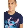 thumbnail image 4 of Disney Stitch Fireworks Apparel, Men's Graphic Crew Neck T-Shirt, Sizes XS-3XL (Men's Big & Tall), 4 of 4