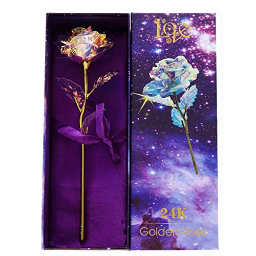 Hirundo Colorful Galaxy Rose with Love 