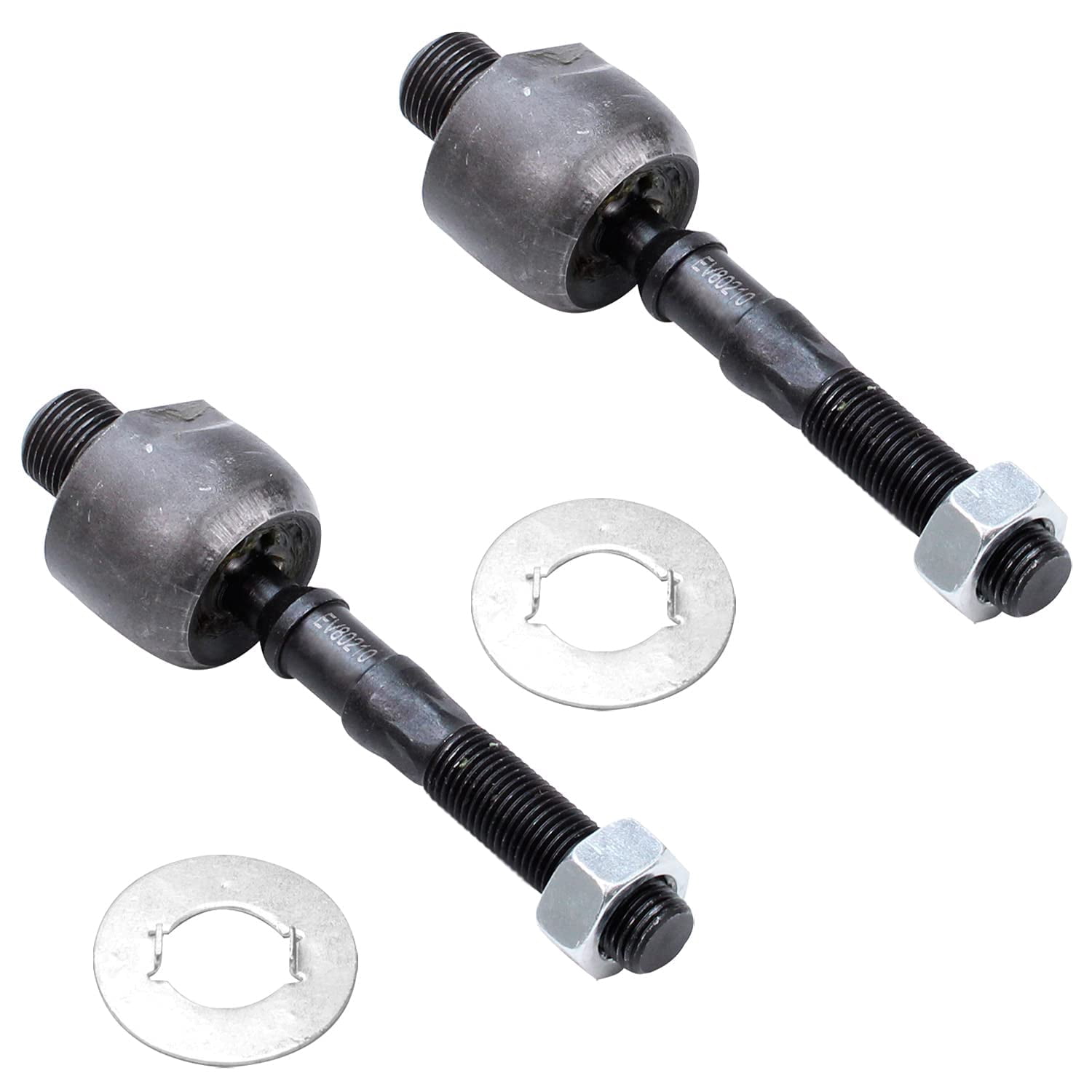 Detroit Axle - FWD Front End Suspension Kit for 2003-2007 Honda Accord 2004-2008 TSX Upper & Lower Control Arms Ball Joints Wheel Bearing Hubs Tie Rods Sway Bars 2005 2006 Replacement