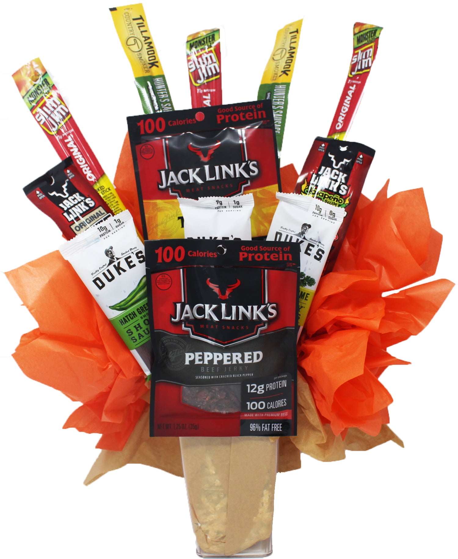 Beef Jerky Man Bouquet. Perfect for Anniversary, Birthday's and Father