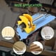 thumbnail image 3 of Broca para enrutador de inglete de 45 cerraduras KEWITY fresa de madera ajustable en forma de T 3 dientes Plata Amarillo, 3 of 4