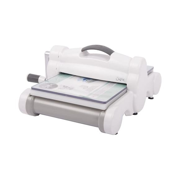 Sizzix Big Shot Plus 660020 A4 Machine Manuelle de Découpe et d'Estampage, Ouverture de 9 Po (21 cm)