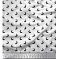 thumbnail image 1 of Soimoi Moss Georgette Fabric Peacock Shirting Fabric Prints by Yard 42 Inch Wide, 1 of 1