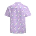 thumbnail image 3 of High Quality Hawaiian Shirts for Men Short Sleeve Aloha Beach Shirt Floral Summer Casual Button Down Shirts Blouses LKI6WZ, 3 of 7