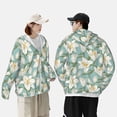 thumbnail image 5 of Picia Lilies Flowers Women's Men's UPF 50+ Sun Protection Hoodie Shirt Long Sleeve SPF Fishing Outdoor UV Hiking Lightweight Shirts-Small, 5 of 9