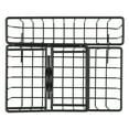 thumbnail image 3 of G.E.T. 4 Compartment Condiment Caddy, Teflon Coated, 8" x 6.5", Black, 3 of 4