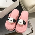 thumbnail image 1 of Ruunjoy 2023, zapatillas Eva para niñas, chanclas de goma, sandalias con diseño de animales de dibujos animados, lindas zapatillas de fondo suave para mujer, zapatillas de playa EVA, 1 of 4