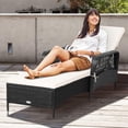 thumbnail image 2 of Sillón de patio HAPPYGRILL, juego de 2 sillones de mimbre de ratán, 2 of 9