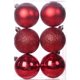 thumbnail image 5 of 6 piezas/caja de bolas de Navidad para árbol de Navidad, 4/6/8 cm, bolas de Navidad multicolor, adornos para jardín, fiestas, hogar, decoraciones de Año Nuevo 2025, 5 of 5