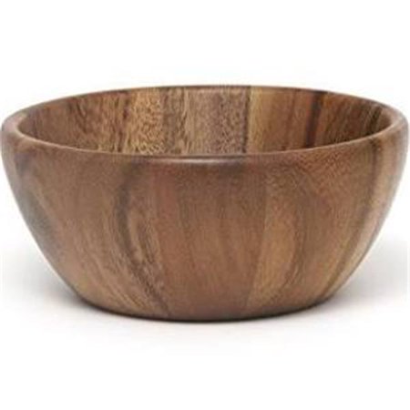 6 x 2.5 in. Acacia Round Flair Bowl