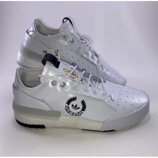 New Adi - das Rivalry RM Low White Black FX7868 Men's Size 7.5