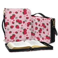 thumbnail image 3 of FOR U DESIGNS Strawberry Daisy Bible Cover for Boys Kids Portable Bible Bag for Bible Lover Size 2X-Large Lightweight Leather Bible Study Bags and Totes for Women Bible Accessories, 3 of 7