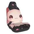 thumbnail image 1 of Wukai Cute Axolotl Sakura Blossoms Full Set Car Seat Covers with Soft Padding Universal Auto Front Seats Protector and Cushion Mat, 1 of 5