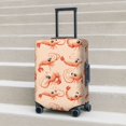 thumbnail image 5 of Travel Luggage Cover Protector - Cute Cartoon Shrimp Anti-Scratch Suitcase Covers Fits 18-32 Inch Luggage, 5 of 5