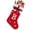 B, variant on XINGXIANG Large Christmas Stocking - Personalized Embroidered Letter Holiday Sock for Mantel Decor,,Christmas Decorations Dog