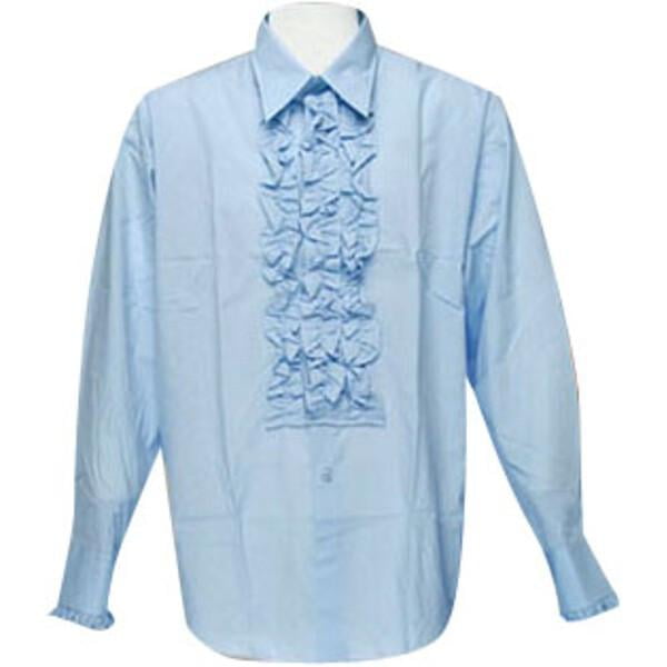 men ruffled tuxedo shirt