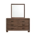 thumbnail image 5 of Brandon 6-drawer Dresser Medium Warm Brown, 5 of 14