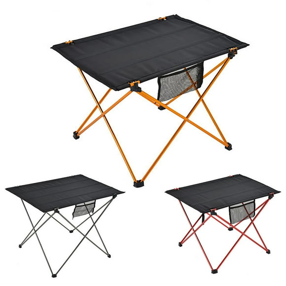 Flmtop Outdoor Folding Ultra-light Aluminum Alloy Desk Portable Camping Picnic Table