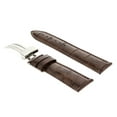 thumbnail image 2 of 18MM L/BROWN LEATHER WATCH BAND STRAP DEPLOY CLASP FOR VACHERON CONSTANTIN #1A, 2 of 2