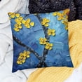 thumbnail image 2 of SHANXI Throw Pillow Covers Flower Plant Cushion Cover Soft Pillow Cases for Home Sofa Bed Chair Car Office Decorative 22x22in, 2 of 5