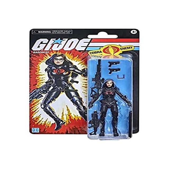 Figura de baronesa G.I.Joe Cobra Enemy 15,5 cm + accesorios