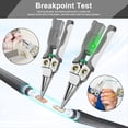 thumbnail image 2 of Herramienta Pelacables Pinzas Electricista con Comprobador de Voltaje Herramienta Pelacables Cortador Pelacables Crimpadora para Cortar B, 2 of 5