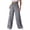 Gray, variant on Cargo Pants Women High Waisted Casual Quick Dry Trousers Loose Fit Stretchy Wide Leg Pants with Pockets Travel Y2K Streetwear