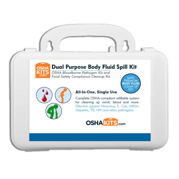 Northfield Vck3000 Osha And Food Safety Norovirus Biohazard Spill Kit Walmart Com