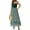 Floral Green White, variant on Summer Dresses for Women Floral Patchwork Strapless Tube Long Flowy Dress Beach Vacation Clothes