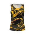 thumbnail image 5 of Goofa Urban Graffiti Scorpion Illustration Printed Womens Workout Tops for Women Sleeveless Yoga Shirts Athletic Running Tank Tops Sleeveless Gym Clothes Workout Apparel-X-Large, 5 of 9