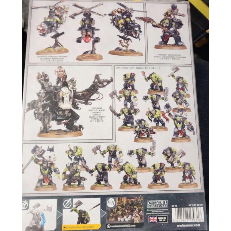 Games Workshop Warhammer Mini Toys - Combat Patrol Orks - Walmart.com