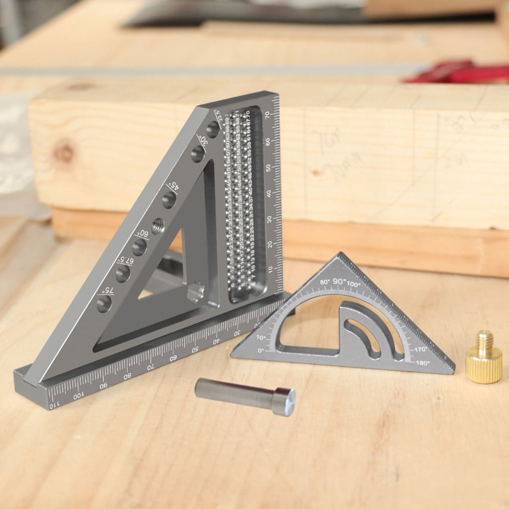 Professional Aluminum Alloy Angles Measuring Tool for Carpentry Home Improvement