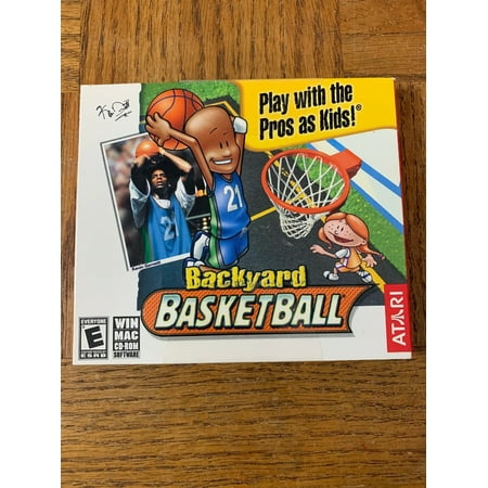 Backyard Basketball Cd Rom Game Walmart Com