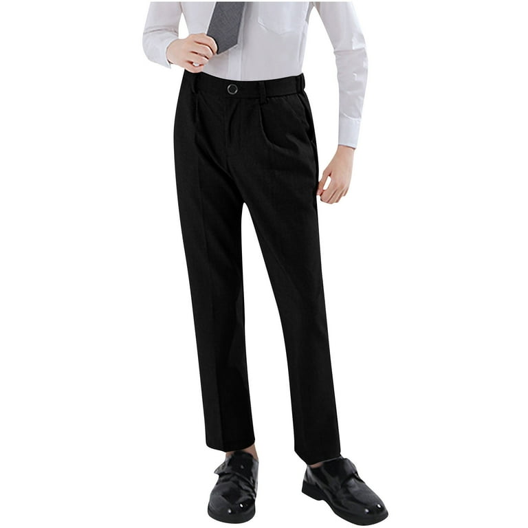 4t black dress pants Boys - Black Suit Pants - Size: 1-2Y