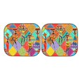 thumbnail image 7 of Haiem Dancing African Womans,Colorful African Womans Car Windshield Sun Shade (2 Pieces) Foldable Windshield Sun Shade Car Accessories for Truck SUV Pickup-Medium, 7 of 7