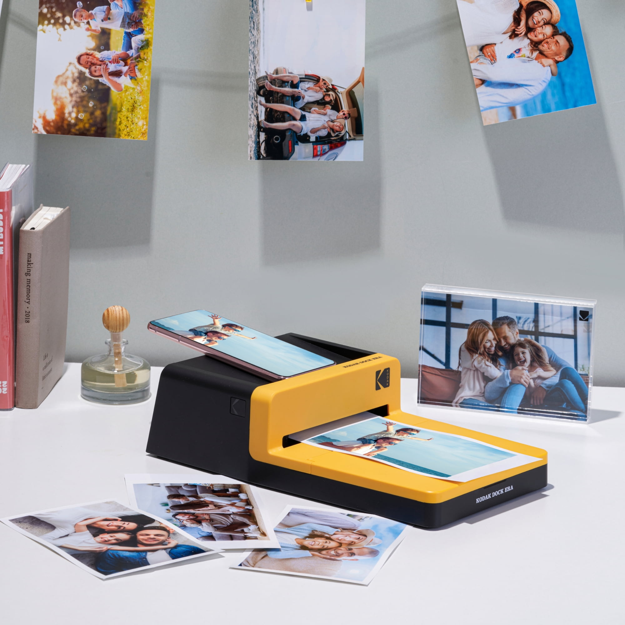 Kodak Dock ERA Instant Photo Printer cartridge bundle, 4x6 inches (printer + 50 sheets)